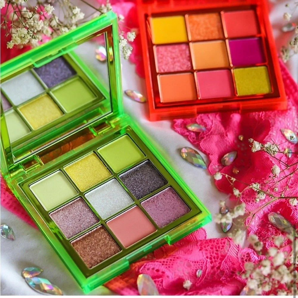 Hudson Neon Obsessions Green Palette 🎨 Eyeshadow Retired Hard to Find